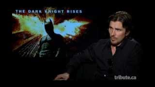 Christian Bale - The Dark Knight Rises Interview with Tribute
