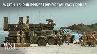 U.S. and Philippines Hold Largest-Ever Joint Military Drills to Counter China | WSJ