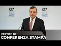 #G7UK, conferenza stampa del Presidente Draghi