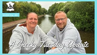 Cheeky Tuesday #40 : Join us for another cheeky Tuesday chat onboard Narrowboat Lady Brian