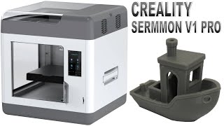 THE MOST USER FRIENDLY, SELF CONTAINED, 3D PRINTER? - CREALITY SERMOON V1 PRO