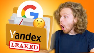 Yandex Ranking Factors Leaked - Google Uncovered??