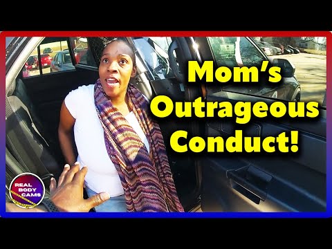 When Entitlement Backfires: Mom Challenges Officer, Faces Unavoidable Justice!