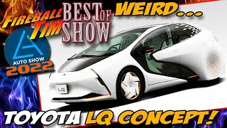 Super WEIRD TOYOTA LQ Concept - LA AUTO SHOW 2022