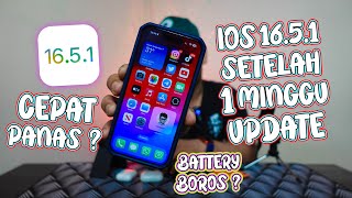 iOS 16.5.1 Setelah 1 Minggu di Update, Cepet Panas ? Battery Boros ?