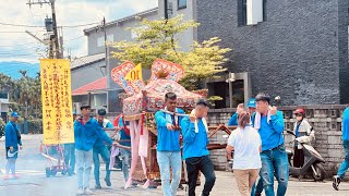 「屏東廟會」正在直播！麟洛田心田心村朝鳳宮天上聖母恭祝入火安龕二十週年遶境