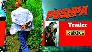 Pushpa Raj || Allu Arjun || Rasmika || Pushpa Movie teaser Spoof trailer |sajal Vai