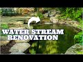 WATERFALL & STREAM Renovation | How to Hide A Biofalls