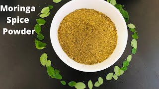 How To Make Moringa Spice Powder | Moringa Recipe | Spice Powder