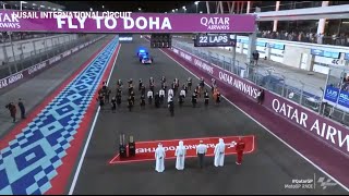 Qatar Senior Youth Choir Sings National Anthem at Qatar MotoGP!