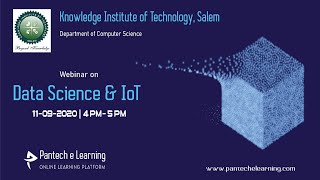 Webinar on Data Science and IoT | Knowledge Institute of Technology | Pantech e learning