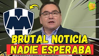 ¡BOMBA URGENTE! ¡RAYADOS ACABA DE ANUNCIAR, LA AFICIÓN ESTÁ EUFÓRICA! NOTICIAS DE MONTERREY HOY