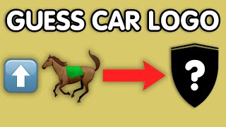 Can You Guess The Car Logo by Emoji? | Emoji Challenge | Quiz