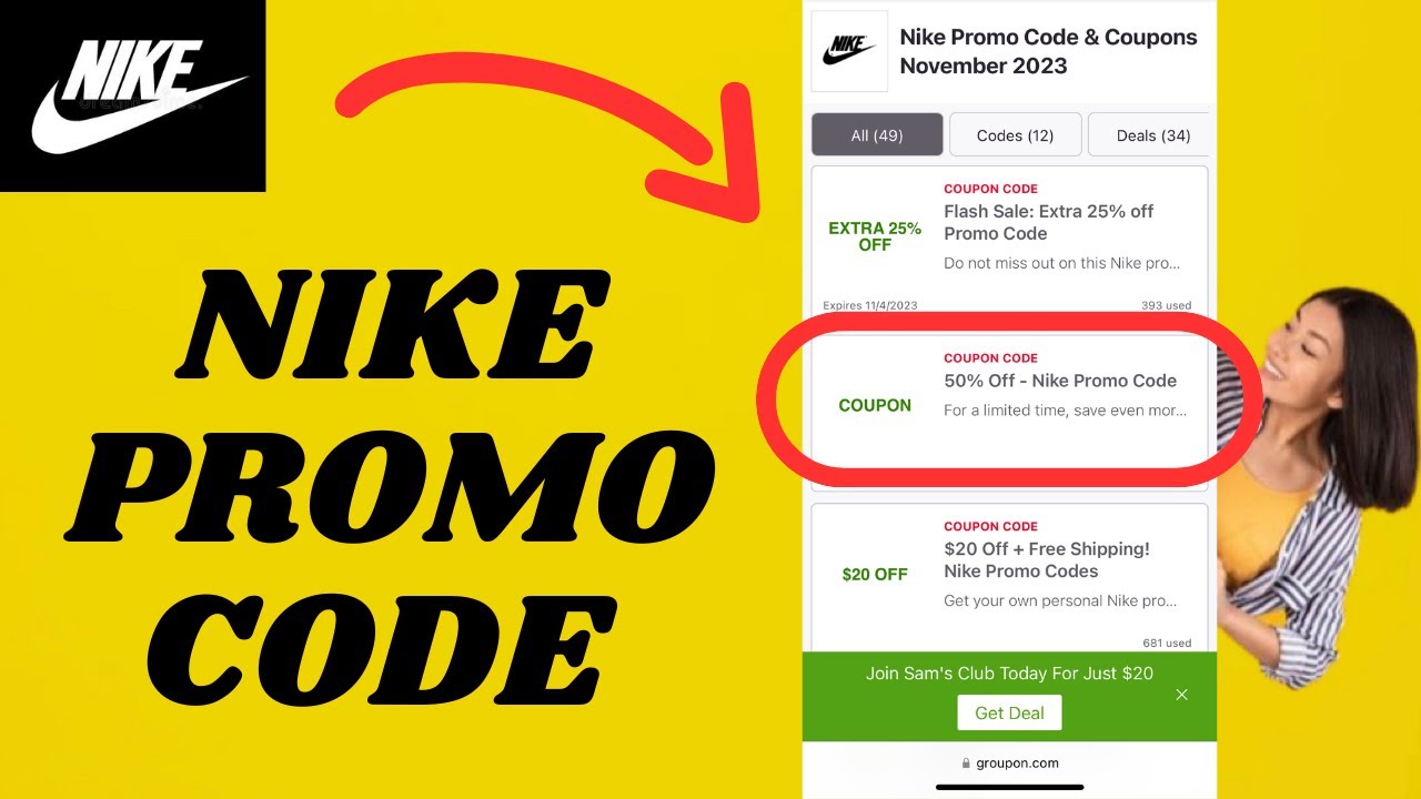 Nike 50 Off Coupon Code Online