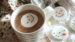 Snowman Marshmallow : Christmas Recipe | SweetHailey