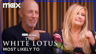 Jennifer Coolidge & The Cast Of The White Lotus Play Most Likely To | The White Lotus | Max
