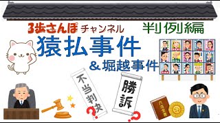 絵でわかりやすく解説！判例編 「猿払事件・堀越事件」判決日：昭和49年11月6日 / 平成24年12月7日【公務員/行政書士/社労士/司法書士 等試験対策＆雑学】