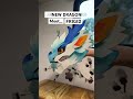 new dragon puppet ❄️ matching dragons with ​⁠@criosphinx. dragonpuppet paperdragon dragon