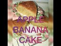 EASY APPLE BANANA CAKE || Halifax, NS || Leony Perez / Canada 🇨🇦🇵🇭