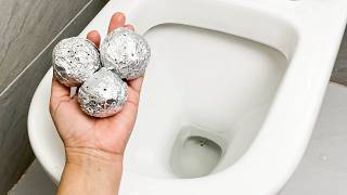 The Aluminum Foil Trick That Will Save You Money on Toilet Cleaning