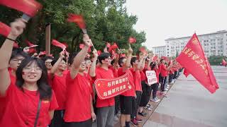 最美中国红！这是今早的华中科技大学！（Huazhong University of Science and Technology）