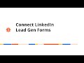 Integration How To  Connect LinkedIn