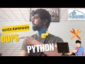 Python OOPs Refresher | Encapsulation, Inheritance, Polymorphism & Abstraction Explained