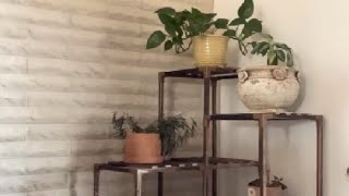 Bamworld Plant Stand Indoor Plant Shelf Outdoor Corner Wood Plant Table 7 Pots Flower Stands Review