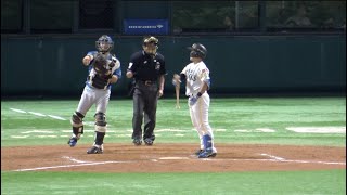 悔しさが伝わってくる野村大樹の代打での打席！