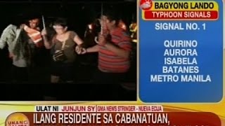 UB: Ilang taga Cabanatuan, inilikas dahil sa flash flood doon