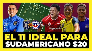Mi Alineación de Ecuador vs Chile | Sudamericano Sub20 Colombia 2023 🇪🇨🏆