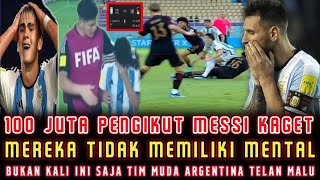 HEBOHKAN ARGENTINA❗️JUTAAN PENGIKUT MESSI HEBOH MESSI KATAKAN HAL INI KE PEMAIN ARGENTINA U-17