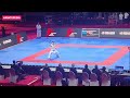 damian quintero vs ali sofuoglu final male kata world karate championships 2023 budapest wkf