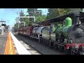 steamrail members train to frankston with y112