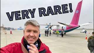 Ever heard of the Antonov An-140?  A (RARE) flight review with Motor-Sich Airlines