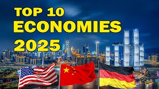 World’s Top 10 Biggest Economies in 2025 🌍 | IMF Global Rankings