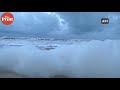 chennai s marina beach covered in toxic foam