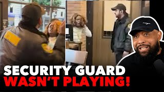 Security Guard GOES FULL POWER SLAP On Entitled Black Woman at Taco Bell! Justified?