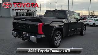 Certified 2022 Toyota Tundra 4WD 1794 Edition, East Petersburg, PA U19777A