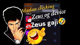 madan checking Zeus og device 👉Zeus og illa zeus gaji ✅ 🤣  #madanop #bgmi #bgmilive #bgmilivetamil