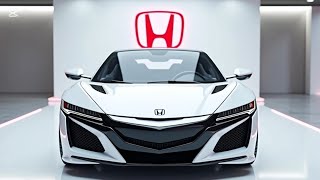 2025 Honda NSX: The Future of Hybrid Supercars!