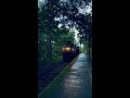 train arriving at cherukara railway station shoranur nilambur railway malappuram keralatourism