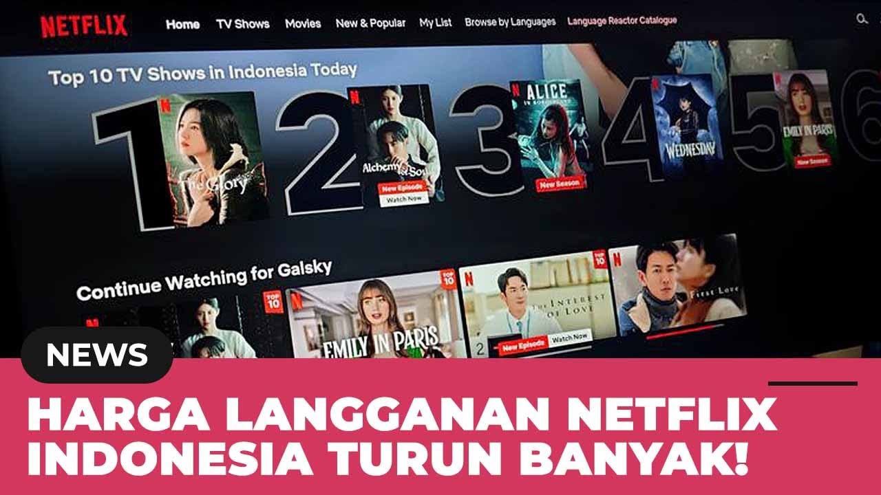 Streaming Lebih Murah, Ini Harga Langganan Netflix Terbaru Di Indonesia ...