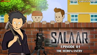 SALAAR X KGF | School Version | Chalumedia | Salaar Comedy Spoof | Animation Series