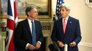 Remarks with British Foreign Secretary Hammond