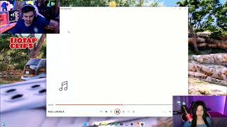 BIBIS REAGINDO A NOVA MÚSICA REAL LARANJA QUE O GABE MOSTROU