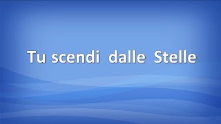 Tu scendi dalle Stelle (con testo)