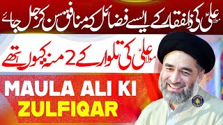 Mola Ali Ki Zulfiqar Ky 2 Muh Kyun | Maulana Ali Raza Rizvi