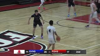 Fort Osage vs. Grain Valley Boys Basketball (Game Highlights)