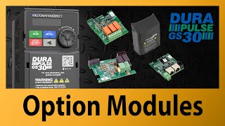 DURApulse GS30 Option Modules from AutomationDirect